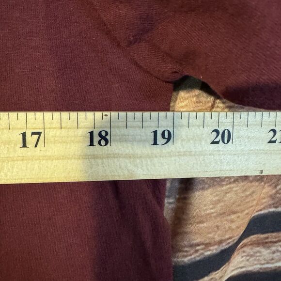 WTAMU Buffaloes M T-Shirt "The Buff Branding" Maroon College Spirit Tee Fan Gear - Picture 7 of 7